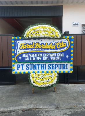 Papan Bunga Duka di Sianjar Mula Mula